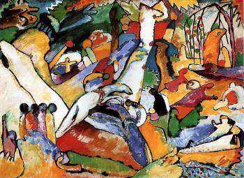 Wassily Kandinsky : Study to 'Composition II'
